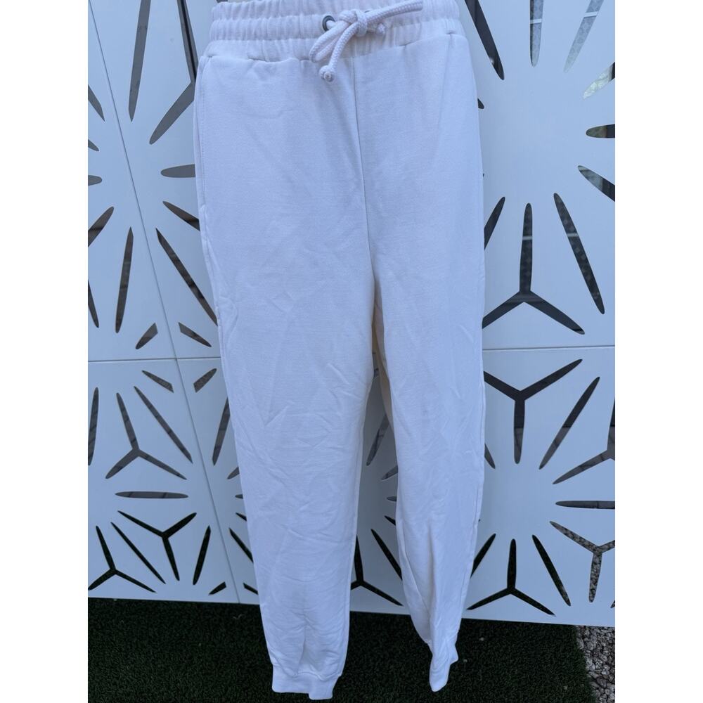 The North Face Women’s Heritage Patch Joggers/Sweatpants In Gardenia White M NWT